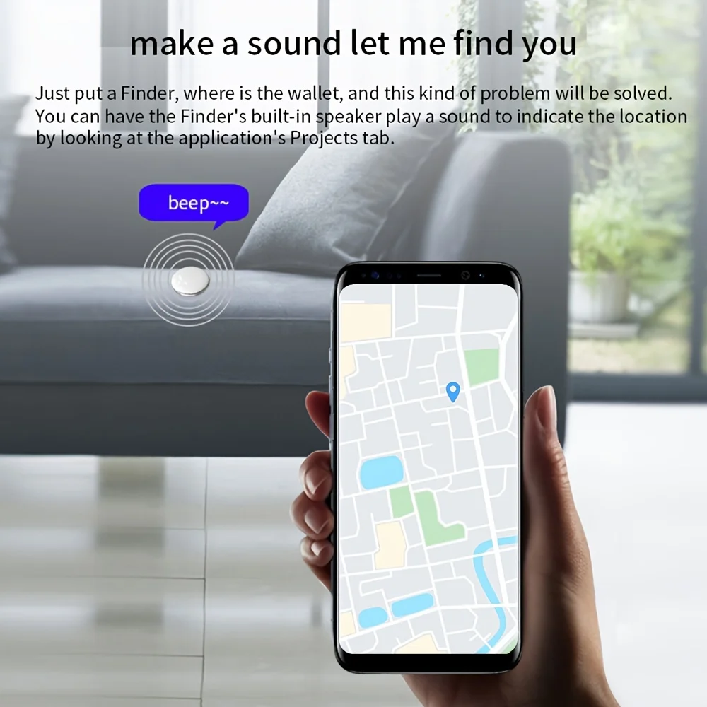 Anti-lost Device For IOS And Android To Find My Mini Smart Global Tracker GPS, Lost Mobile Phone, Pet, Car, Smart Tag