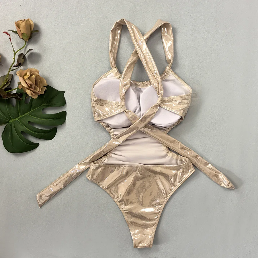 ZAFUL One Piece Swimdress Swimsuits For Women Tummy Control Bathing - View #9