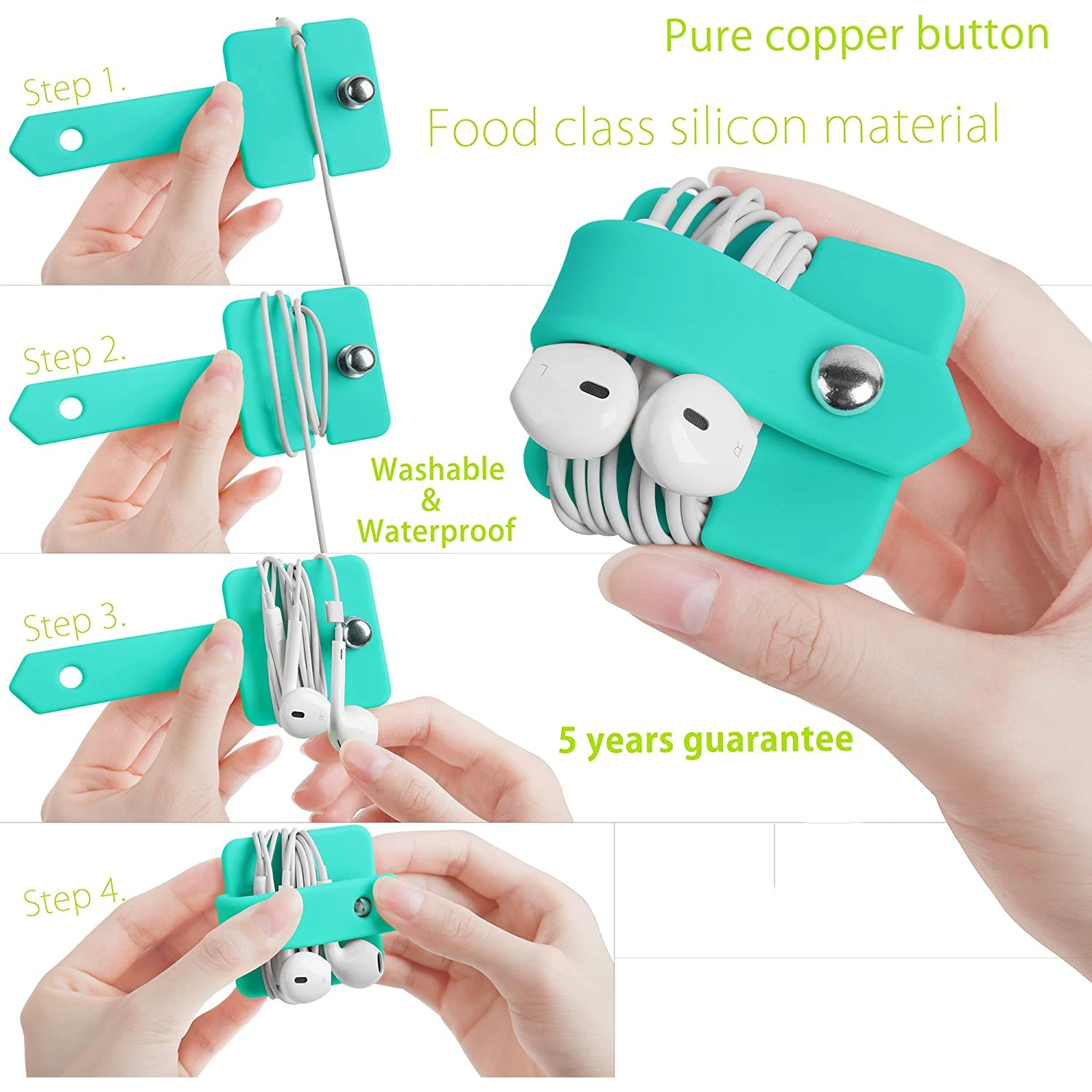 Essager – Organisateur De Câbles, Protecteur De Cordon De Chargeur D' écouteurs, Enrouleur De Fil De Souris, Protection USB, Support De Gestion De Câbles, Clip Pour Iphone