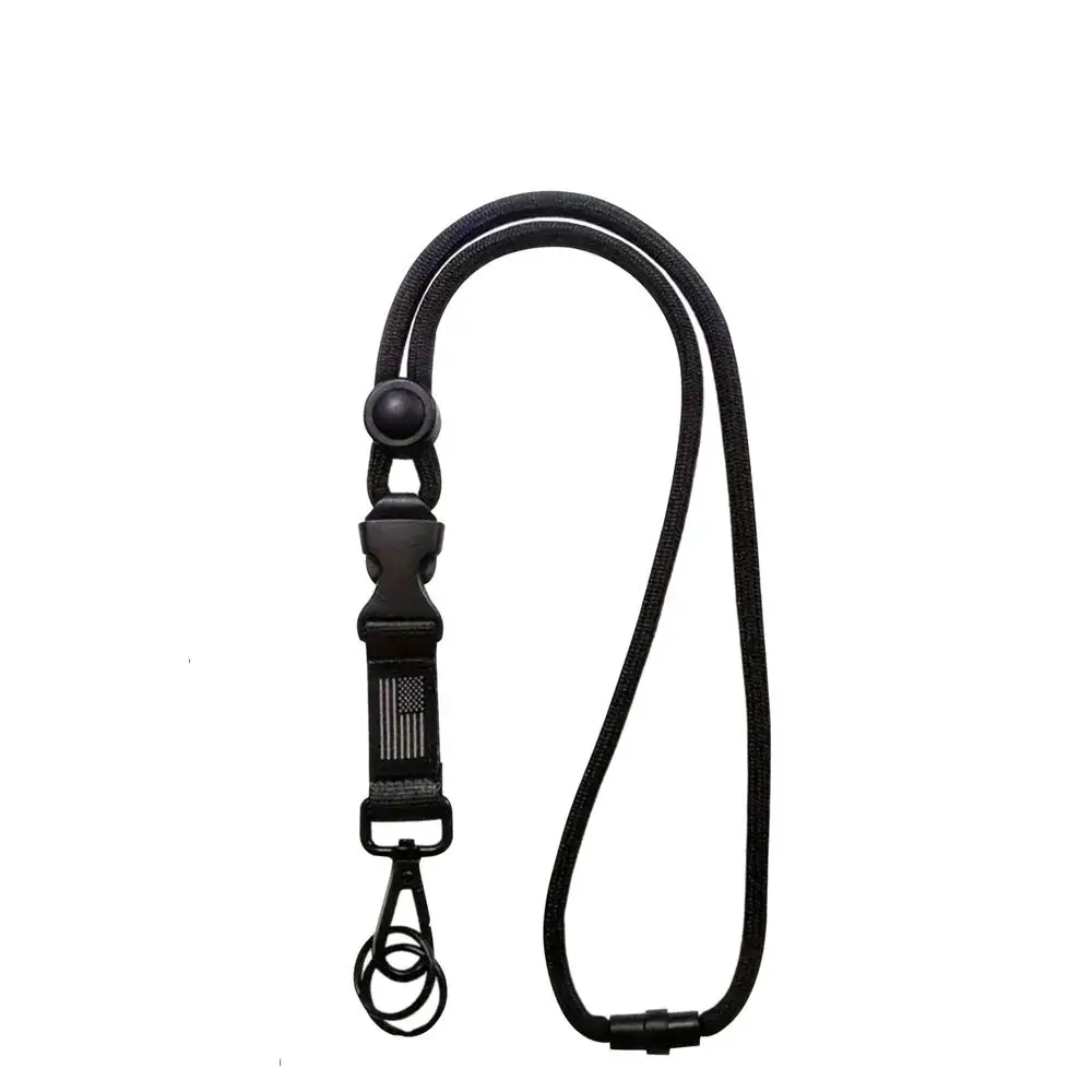 Heavy Duty Tactical Badge Reel Keychain with Lanyard