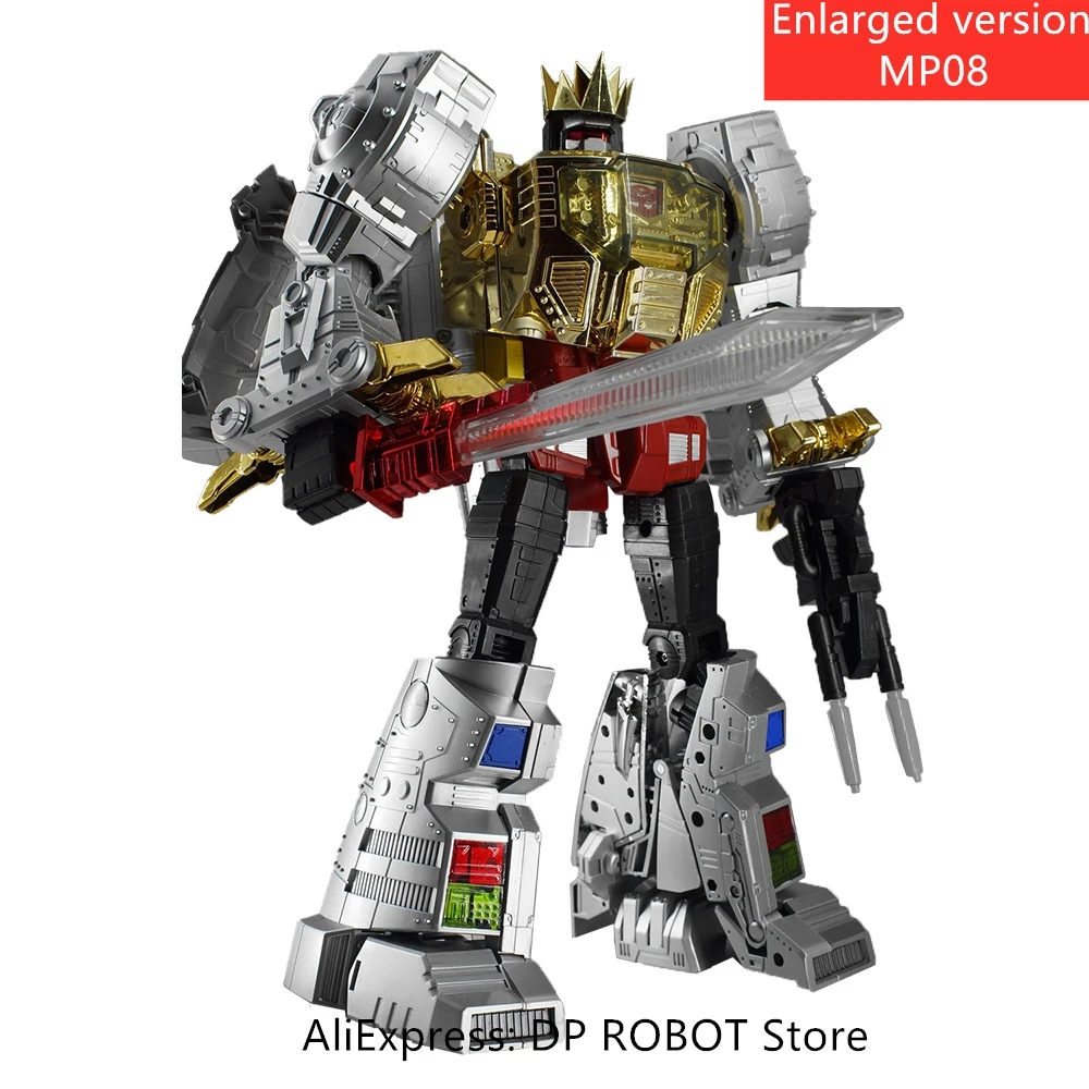 IN STOCK NOW 】Transformation MP08 Grimlock MP-08 Metallic Toy