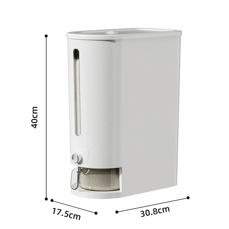 20/10KG Automatic Rice Dispenser Insect-Proof Sealed Grain Storage Dispenser Keep Dry Fresh Kitchen Grain Container 6