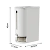 20/10KG Automatic Rice Dispenser Insect-Proof Sealed Grain Storage Dispenser Keep Dry Fresh Kitchen Grain Container 6