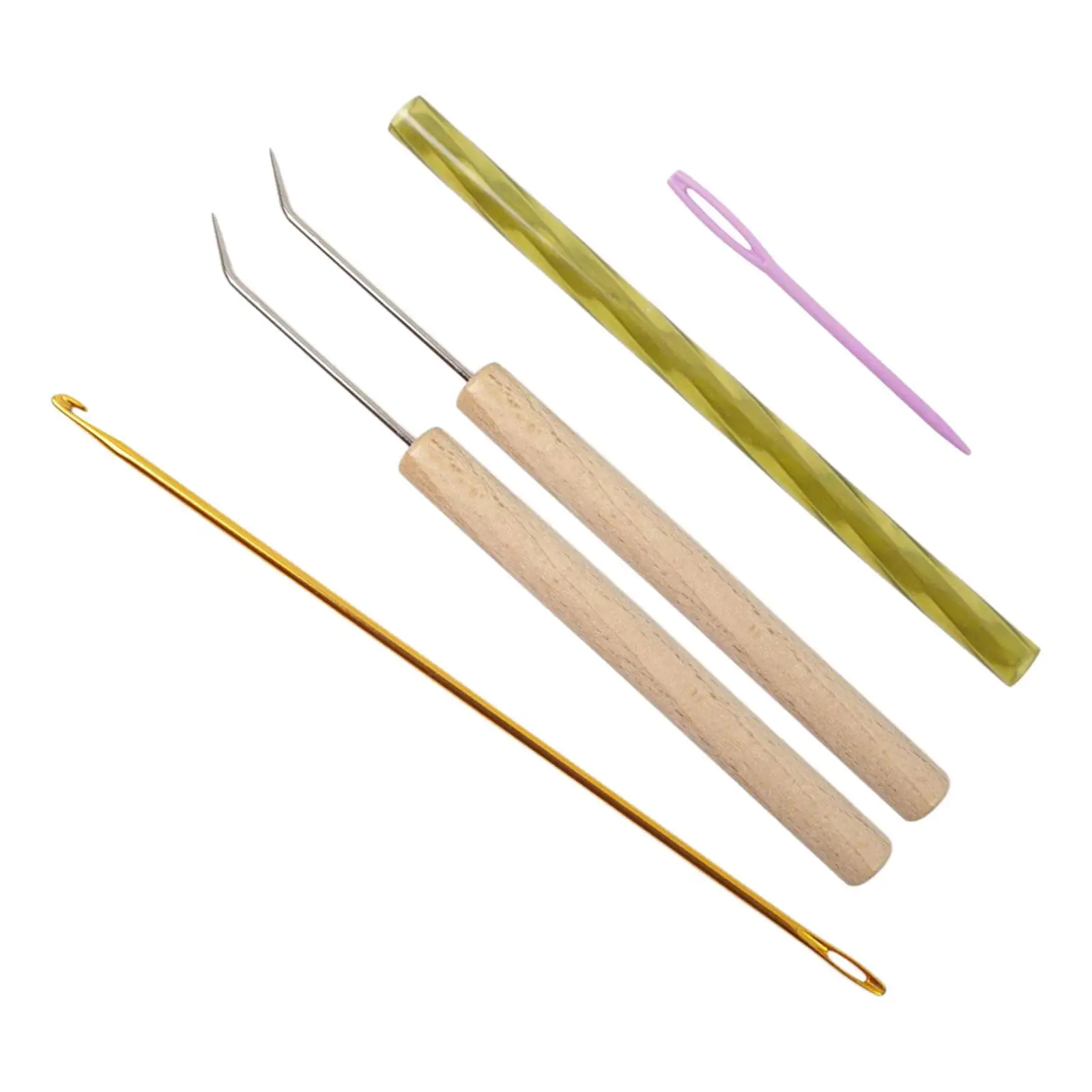 Knitting Loom 5 Pieces Round Loom Hook Set for Kids Adults Loom Pick Tool & Pin