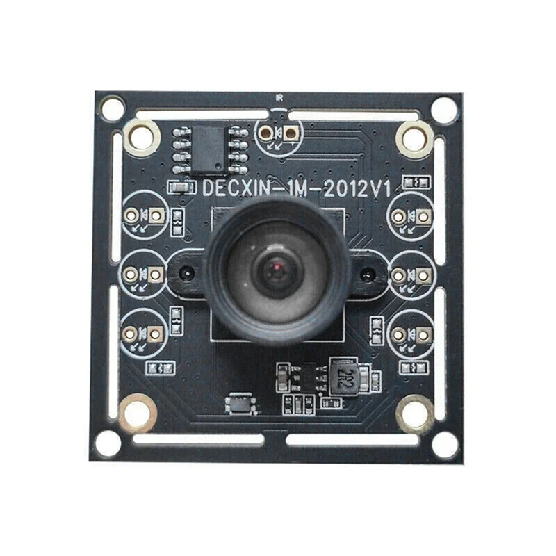 L06A-12PCS 100도 카메라 모듈 1MP OV9732 1280X720 USB 프리 드라이버 수동 초점, Winxp/7/8/10용 2미터 케이블 포함