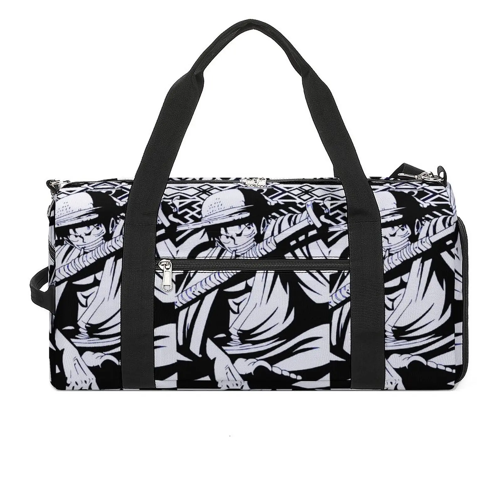 

Gym Bag Monkey D L-Luffy Sports Bag Gym Accessories Comic Japan Men's Oxford Custom Handbag Graphic Training Fitness Bag
