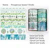 10 rolls Washi Tape Set Scrapbooking Masking Stickers for Paper DIY Craft Gift Decoration Student Stationery Supply 6