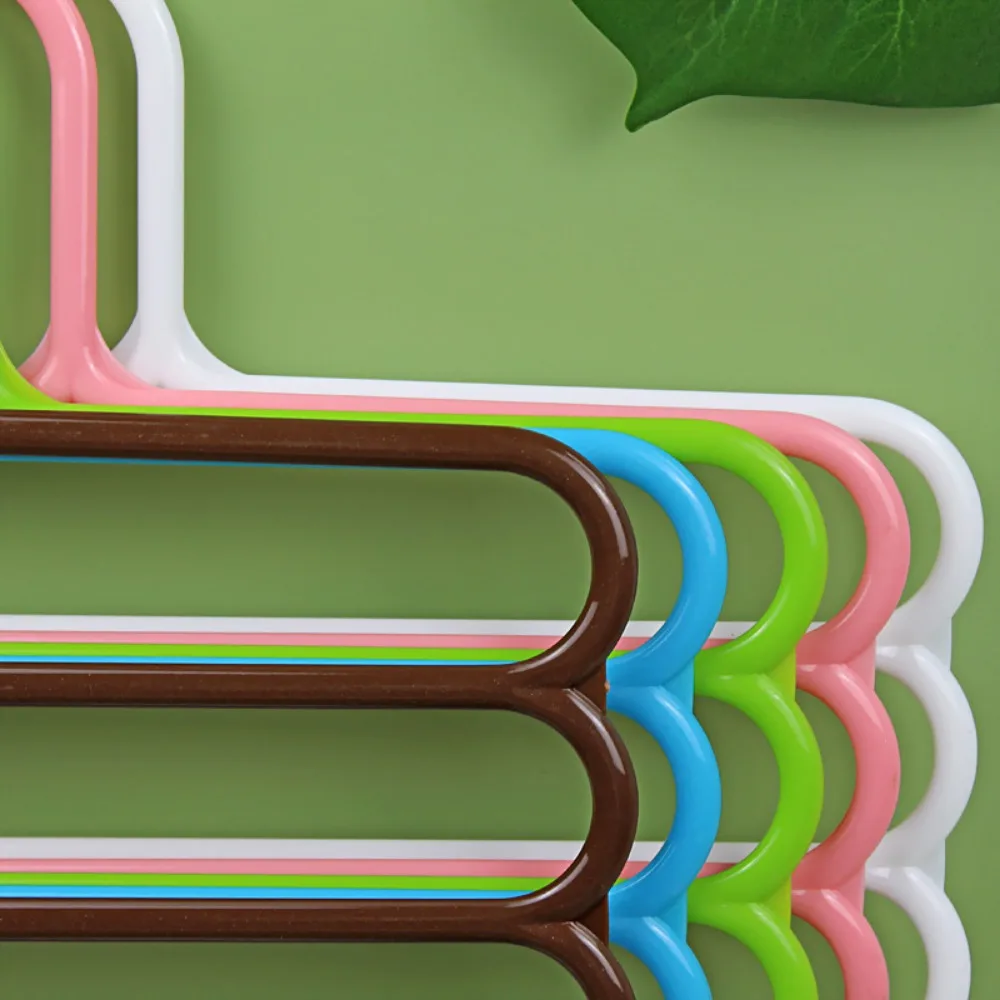 Clothes Hanger Pants Rack Clothes Rack Storage Hanger Coat Organizer Towel Holder Multi-Layers Clothes Hangers Trousers Holders Closet Storage Organizers 5 Layers Pants Towel Scarfs Racks Storage Organization