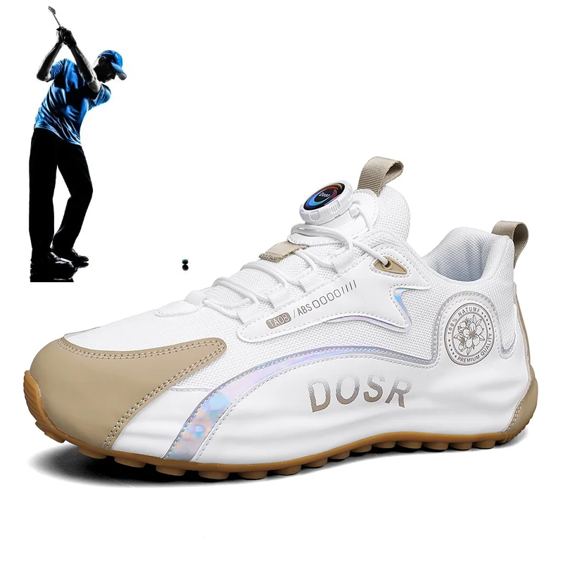 Golf Shoes for Men Outdoor Comfort Golf Shoes Leisure Sports Shoes High Quality Fashionable Walking Sports Shoes