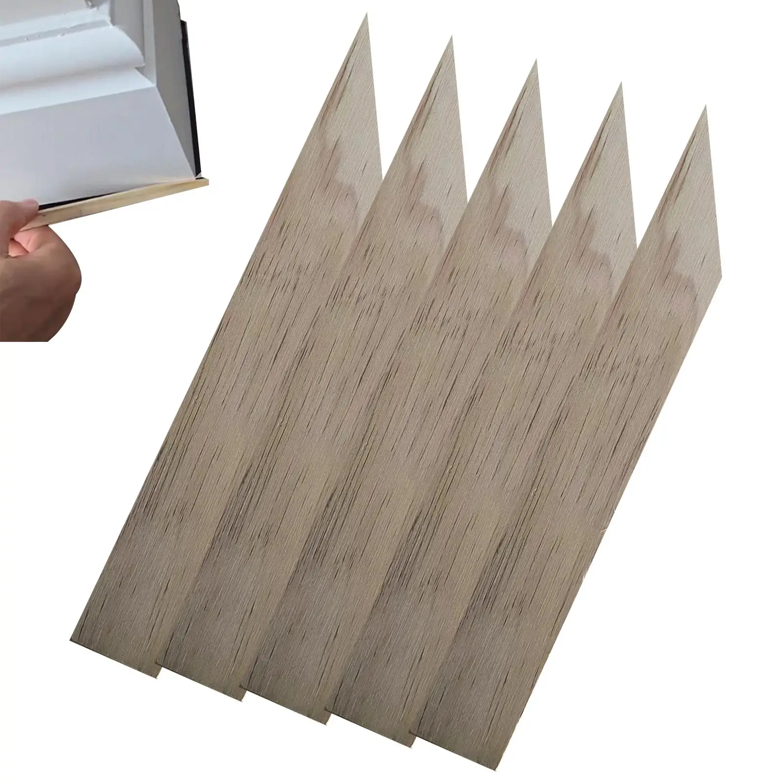 Caulk Finishing Tool 5 Pieces Sealant Finishing Tool Portable Ergonomic Wood Handle Applicator for Wall Home Window Door Sealant