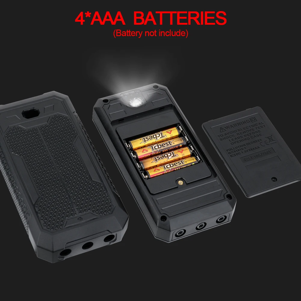 Digital multimeter multimeter tester analog multimeter GVDA new digital multimeter T-RMS auto range AC DC NCV color LCD smart multimetro tester ohm capacitance Hz temp voltage meter