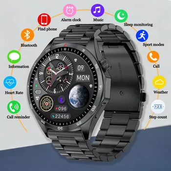 Smartwatch per uomo e donna, schermo HD da 1,5 pollici 360*360, batteria da 330 mAh, monitoraggio della frequenza cardiaca e del sonno, chiamate Bluetooth, modello HT30.