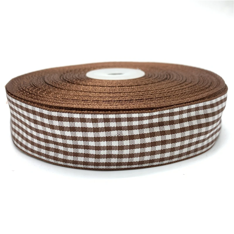 Ribbon Decoration Ribbon Supplies Christmas Ribbon Wrapping Ribbon 5yards/lot Red Plaid Ribbon