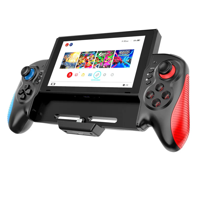 Nuovo Stk 7037 Vibrazione Regolabile Gamepad Joystick Gamepad Turbo Dual Motor Vibration Per Pc Controll Nintendo Switch