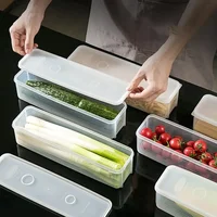 Kitchen Noodle Spaghetti Container Household Cereal Preservation Storage Box with Cover Spaghetti Box Kitchen Food Container 1