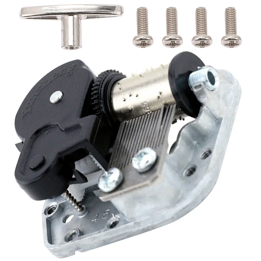 

Crank Music Box Movement Hair Scrunchies Windup Musical Mechanism Iron Replaceable