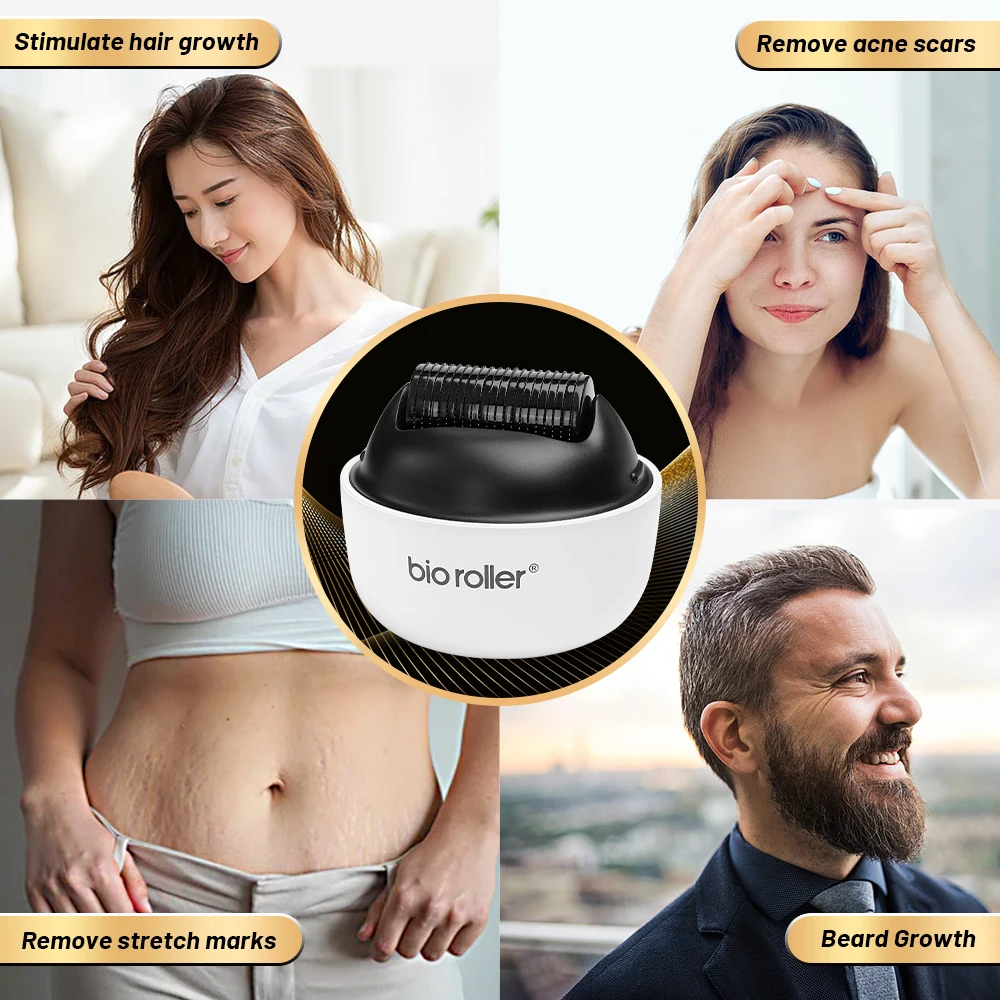Bio Roller G4 Derma roller Microneedle 1200pin Titanium Needle