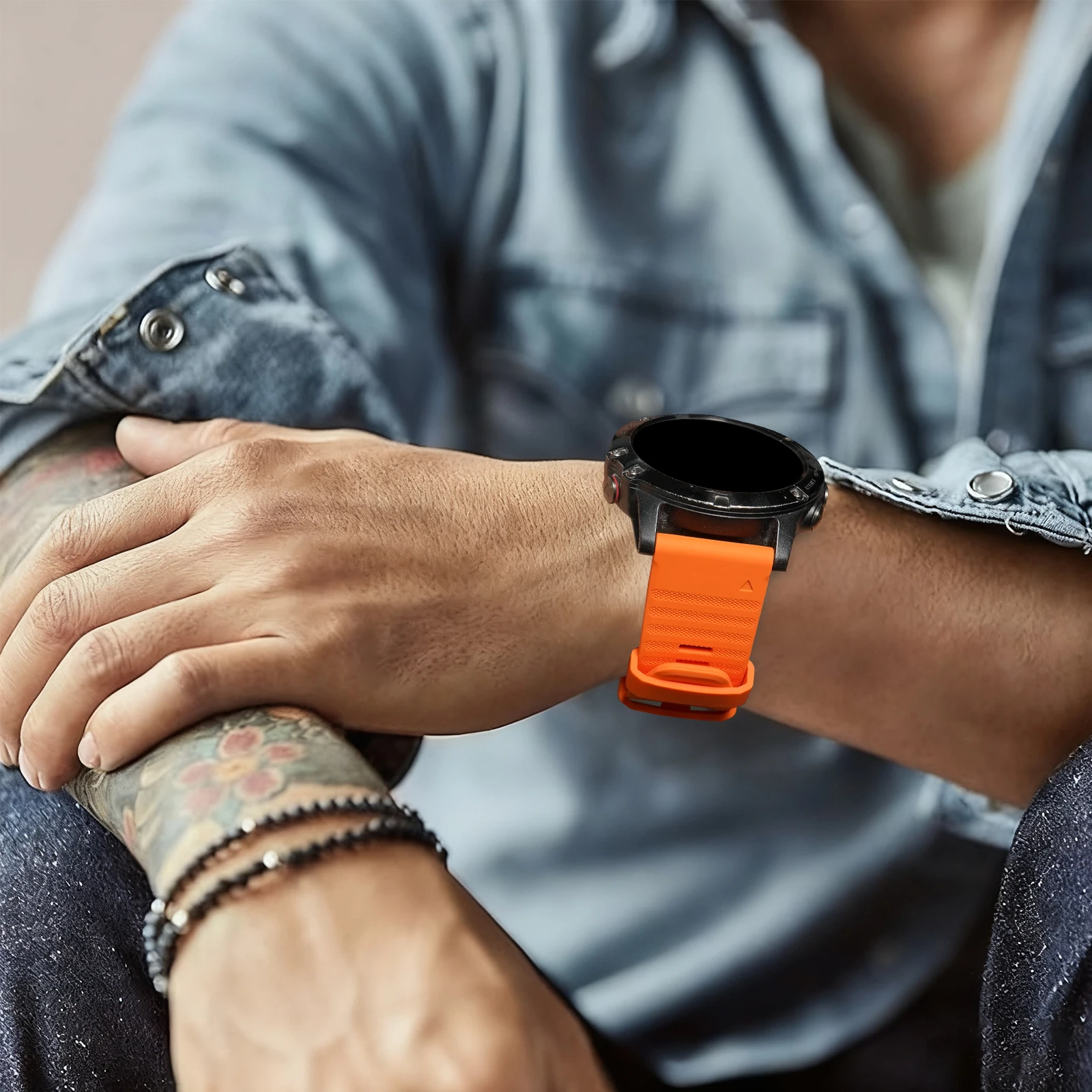 Enhanced Silicone Quick Fit Watch Band - 22mm/26mm