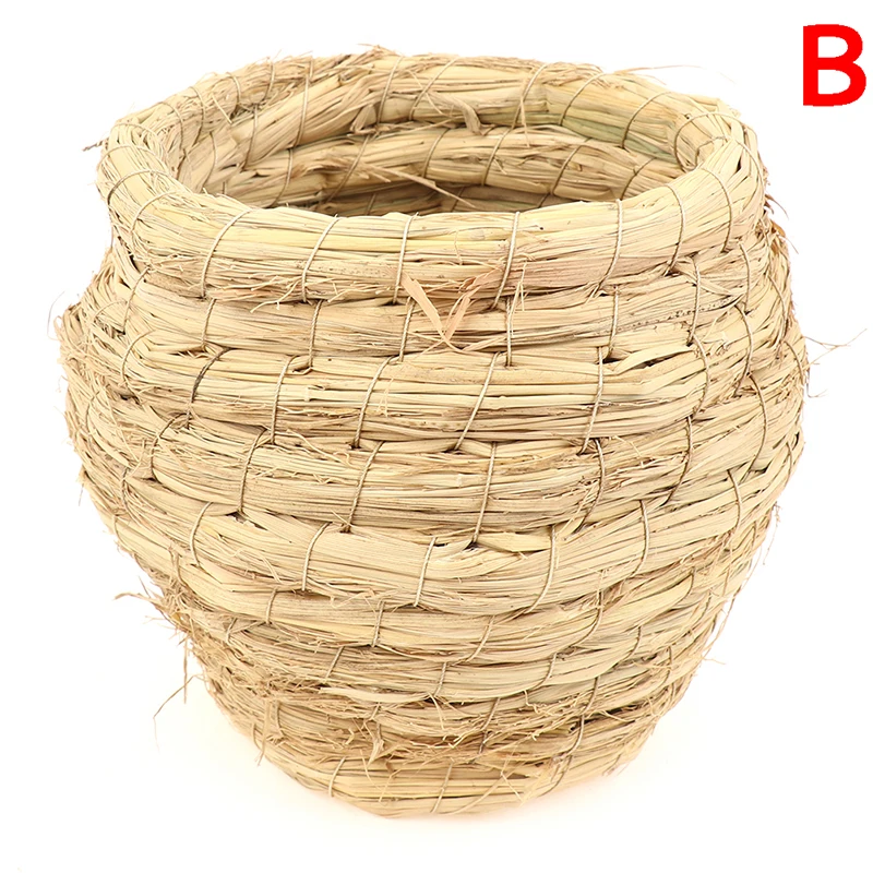 Bowl-shaped Decor Props for Budgerigar Bird's Nest