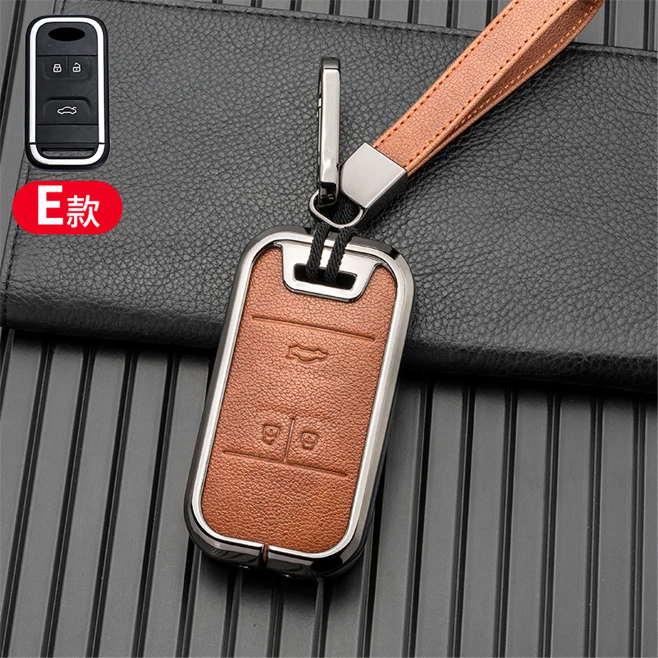 Cover per chiave/telecomando per Chery Tiggo 8 7 5X 2019 2020 Smart Keyless Remote Fob proteggi custodia portachiavi accessori per supporto auto-Styling -