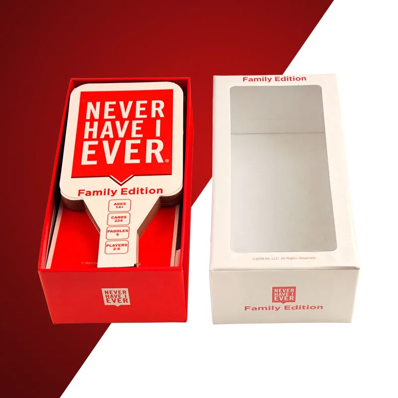 Never Have I Ever, Happy Party Card Game Family, Pocket Edition 2