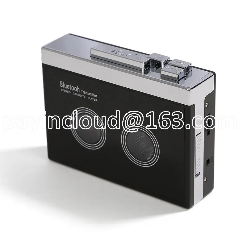

New Retro Tape Machine Walkman Cassette Machine Automatic Turn-over with Radio Stereo English Learning Bluetooth Function