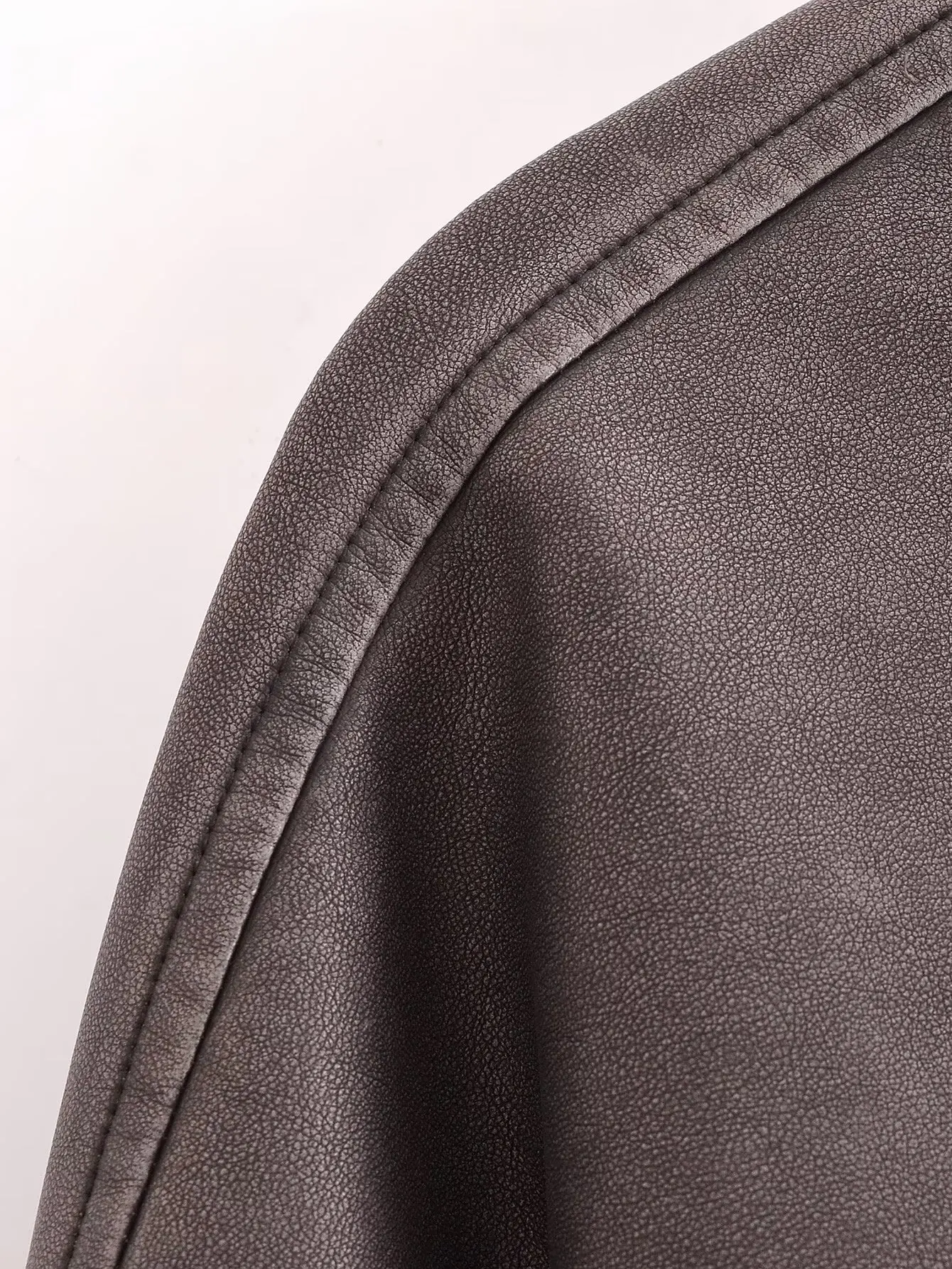 Faux Leather Jackets Women's Coat Pu Long Sleeve Outwear Elegant Solid Fashion 2024 inszart Casual Loose With Zipper Woman Coat