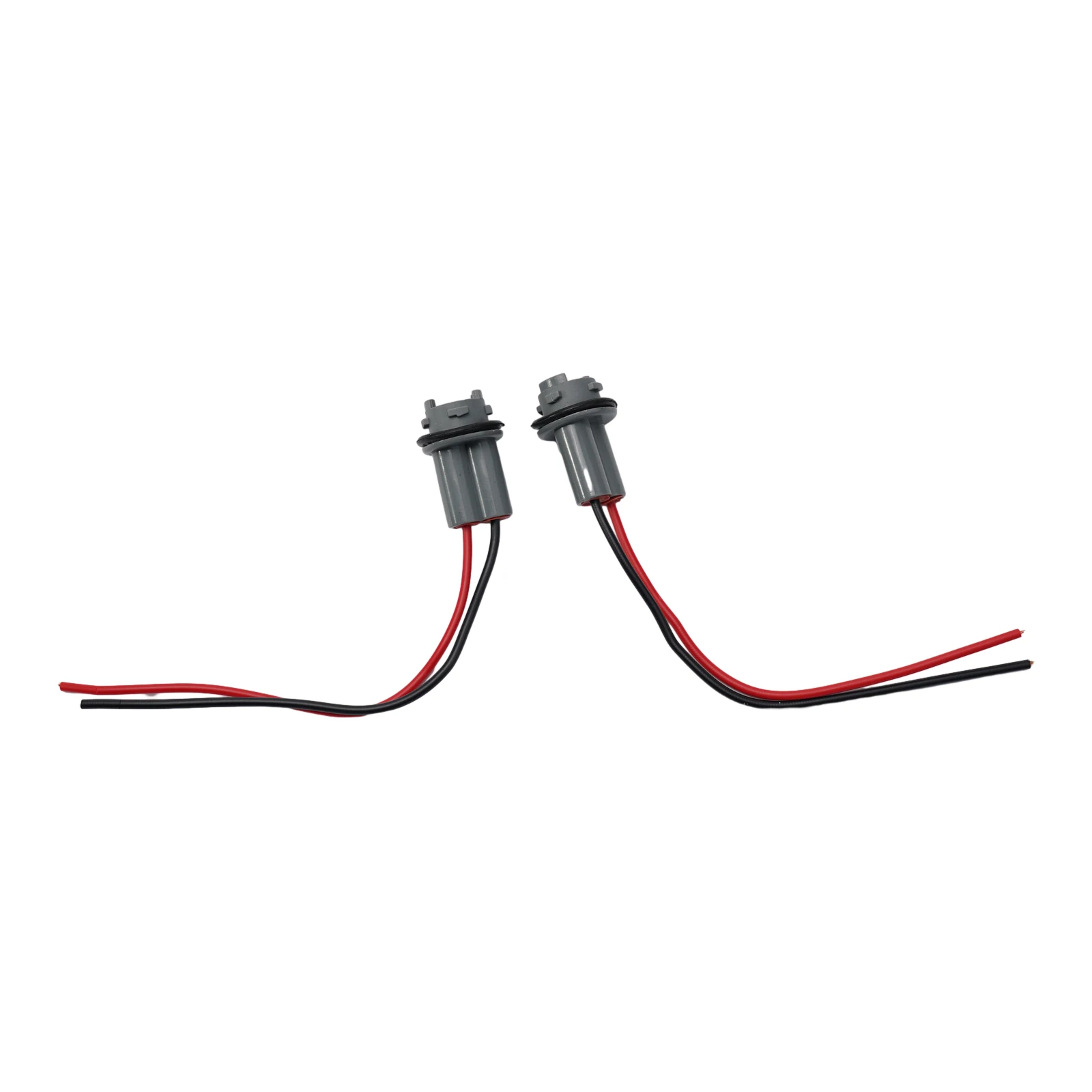 4Pcs Car Truck LED Lamps Bulbs Wedge Holder Base T15 W16W Connector Extension Adapters Sockets Bulb Bundle PigTail Accessories