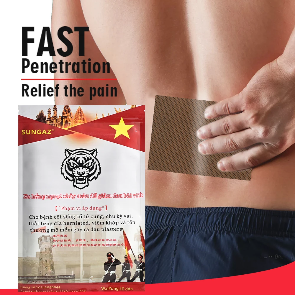 10/30/50Pcs Vietnam Analgesic Patch Shoulder Knee Joint Muscle Pain Relief Stickers Treat Arthritis Rheumatism Ache Care Plaster