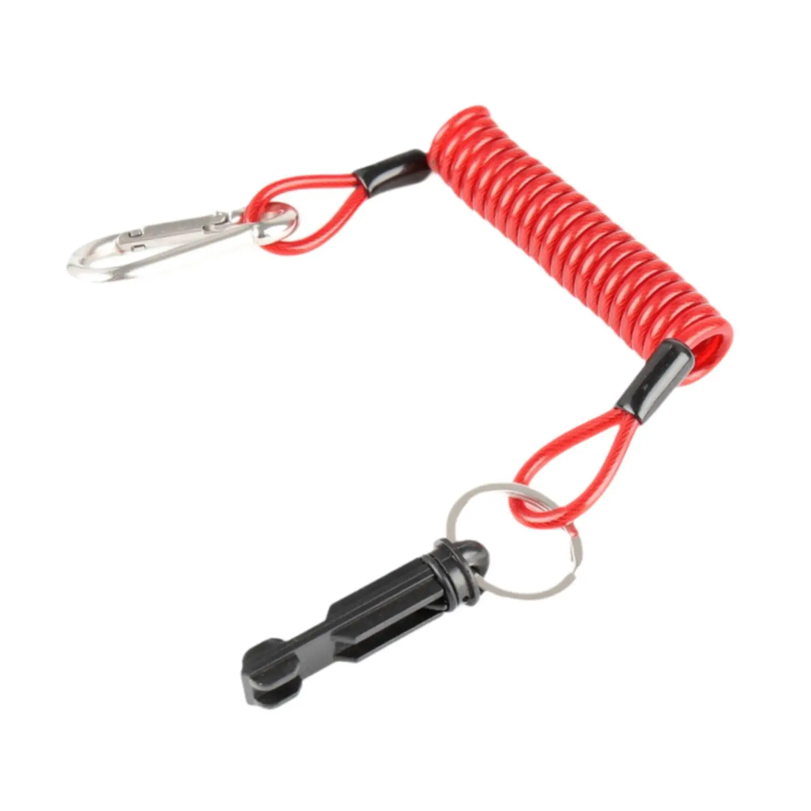 Trailer Breakaway Switch,Electric Brake Switch Trailer Brake Control System Sturdy Metal Breakaway Coiled Cable