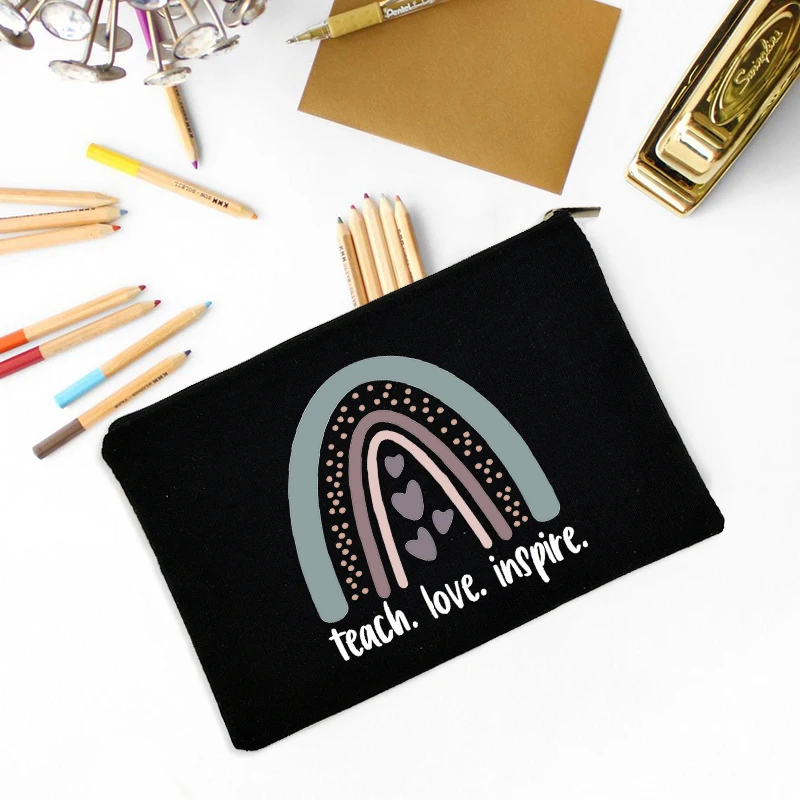 Teachers' Day Best Gift Makeup Bag Teacher Survival Kit Pencil Pouch ...