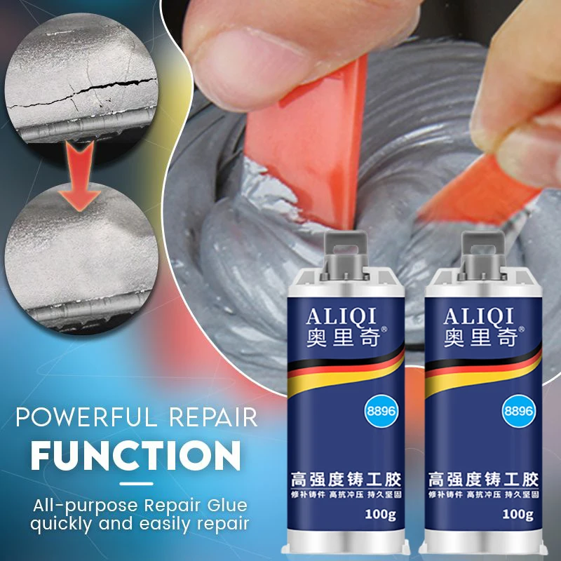 100/20g Metal Repair Glue Cast Iron High Strength Repairing Adhesive