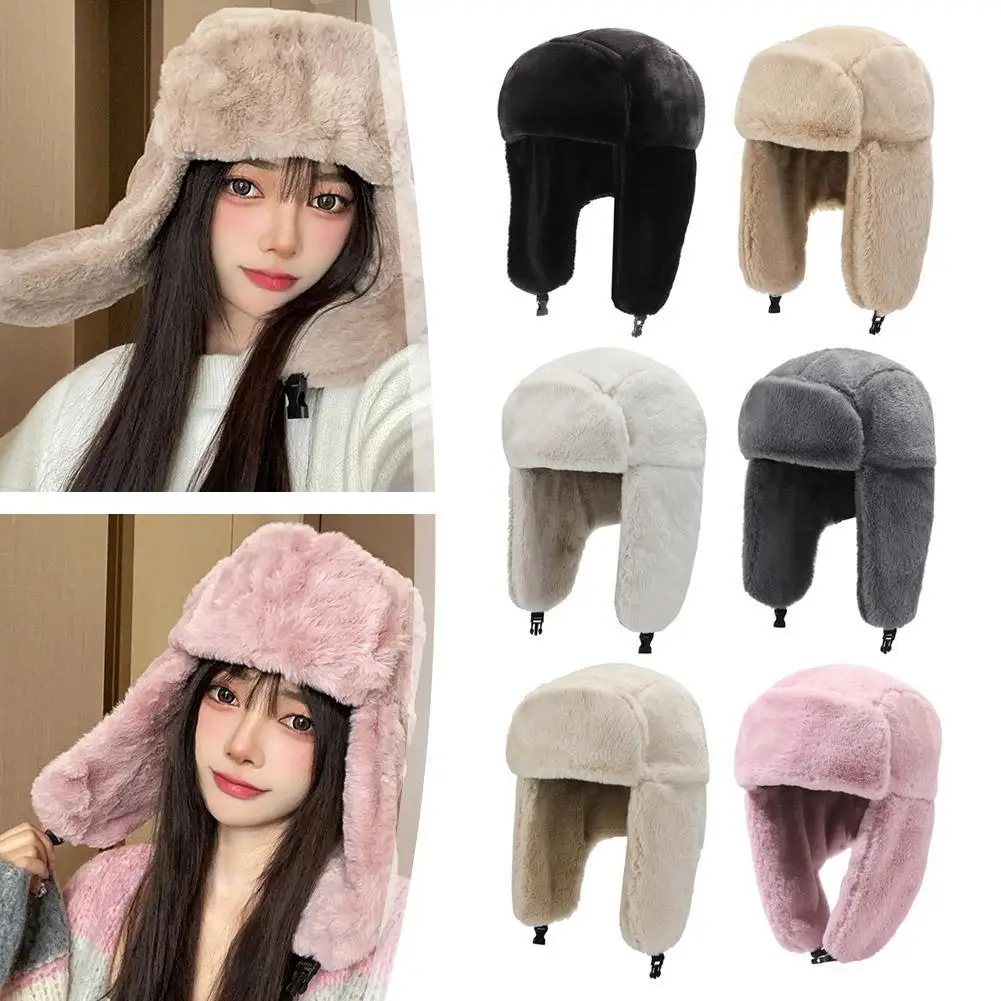 Outdoor Windproof Earflaps Winter Hat for Men and Women