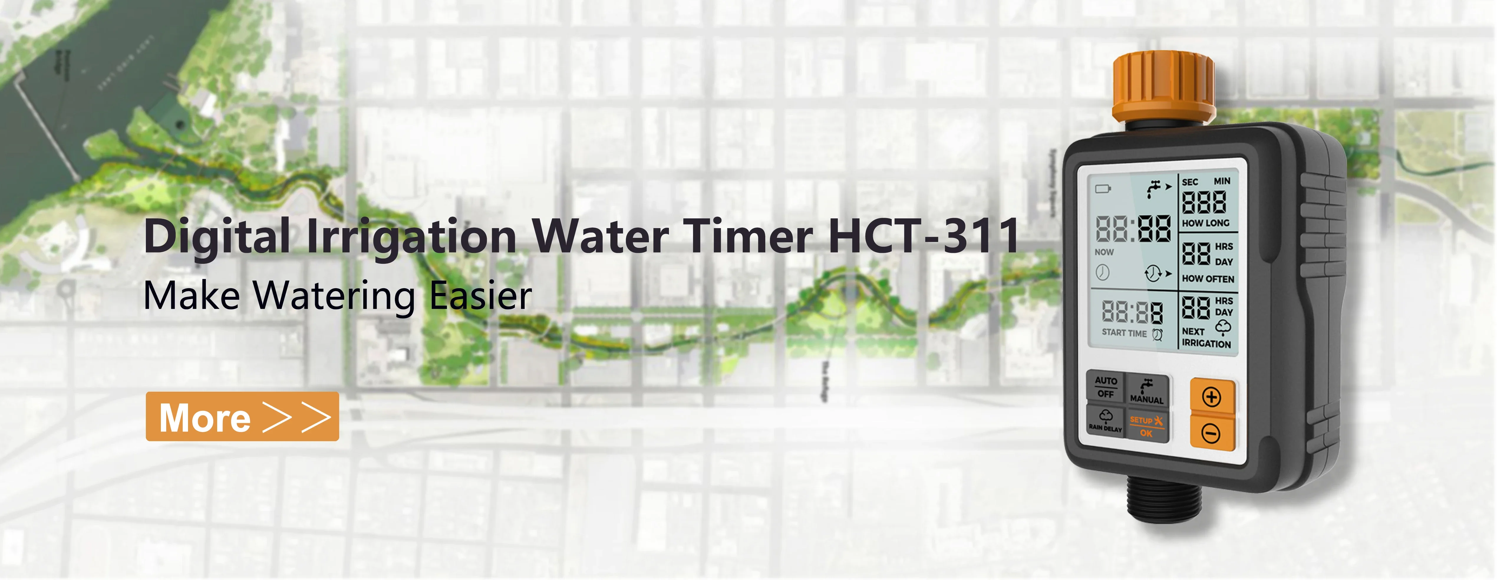 Description Picture 3 of itemEshico HCT-355 Automatic Watering Timer Rain Sensor Garden Automatic Irrigation Adjustable Program Garden Tools