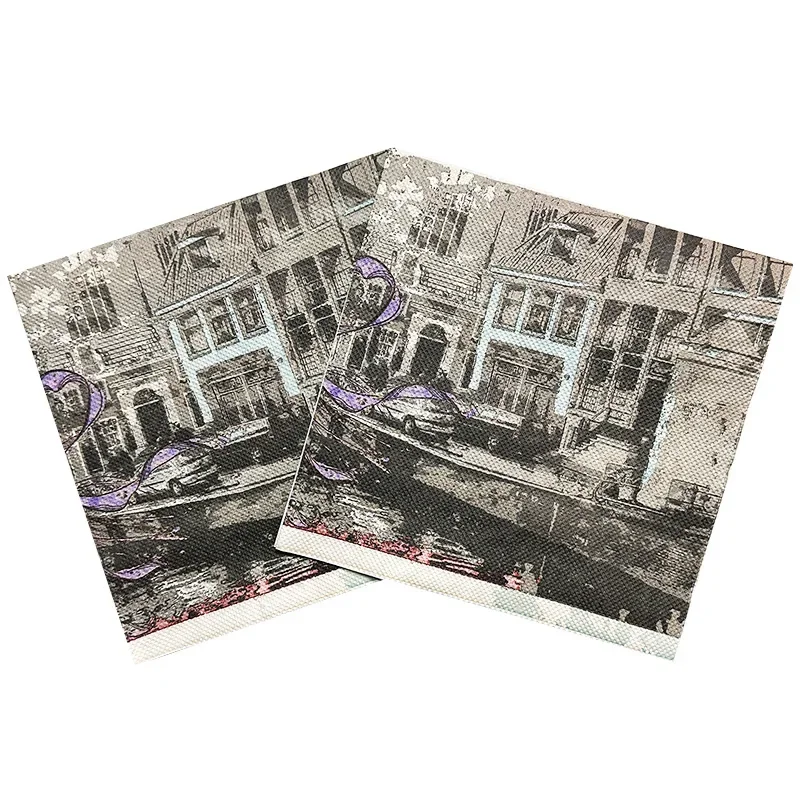 33cm Newspaper Style Party Decoration Paper Placemat 10/20pcs/Pac disposable paper placemats