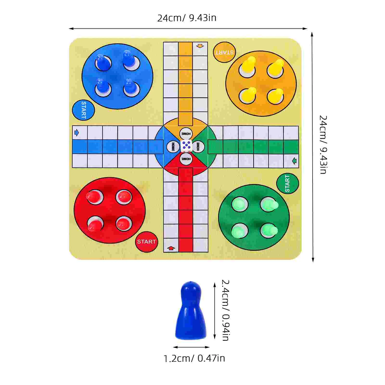 Portable Lightweight Chess Set Toy With Good Material Mini Flying Chess Games For Board Playthings Portable Games