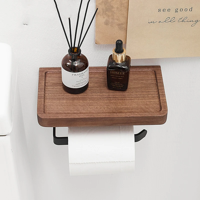 Toilet Tissue Roll Holders Wall Mount with Self Screw for Small Items Tissue Holder for Bathroom Kitchen Bedroom toilet paper rack toilet paper holder toilet roll holder tissue holder