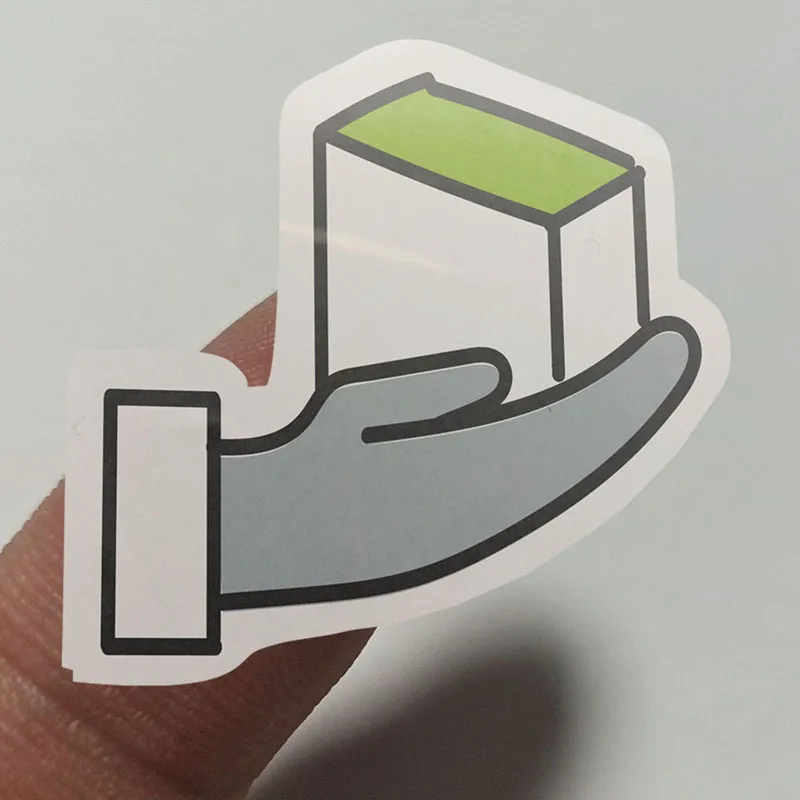 Рисунок 4 - Пользовательская этикетка наклейка