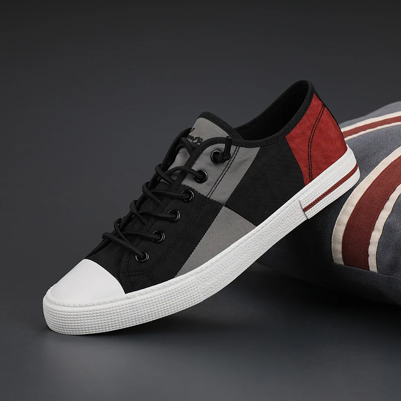 

Multicolor Mens Canvas Shoe Casual Men Driving Shoes Spring Summer Footwear Fashion Comfy Mens Loafers Men Vulcanized Shoes
