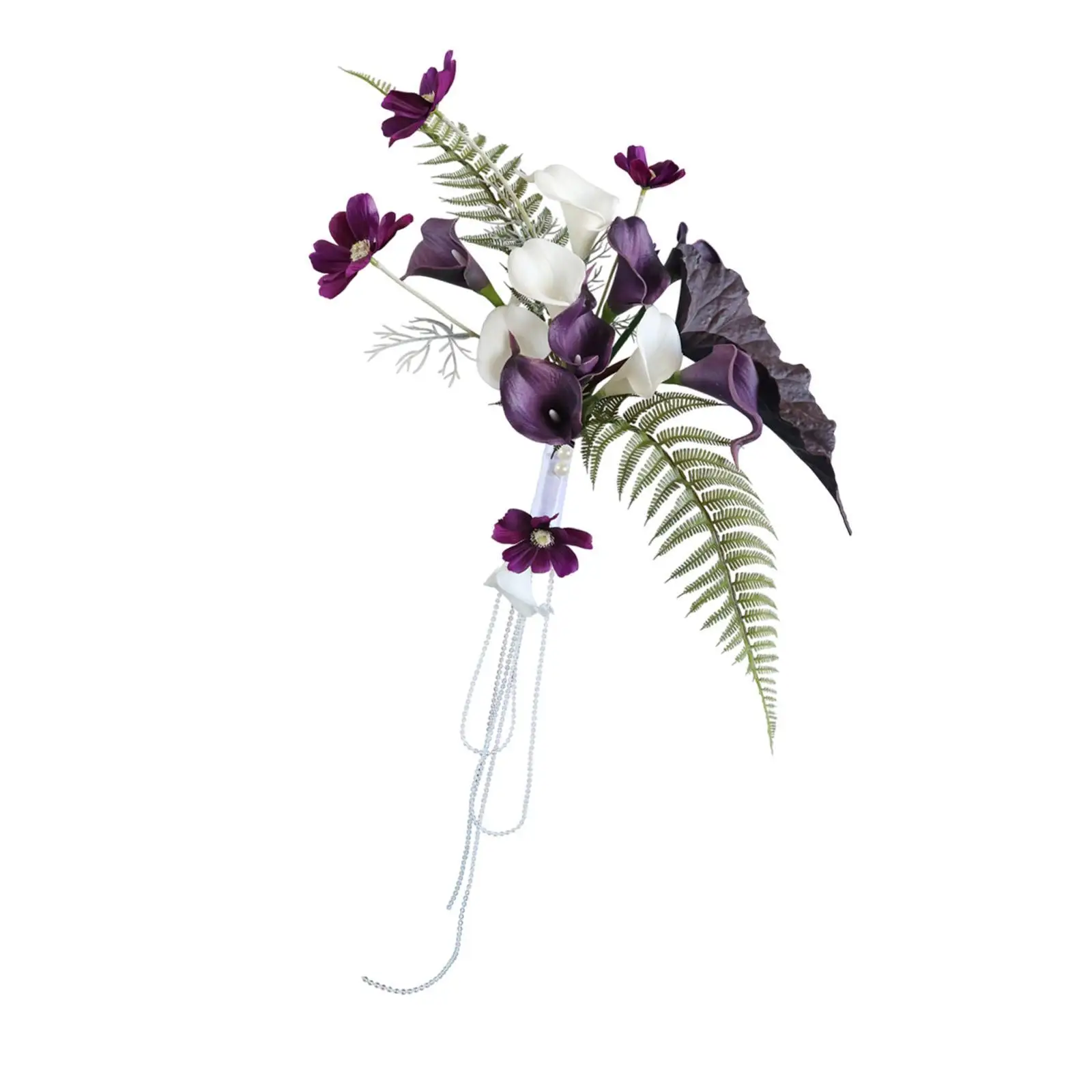 Artificial Calla Lily Flowers Wedding Bouquet Holding Flowers