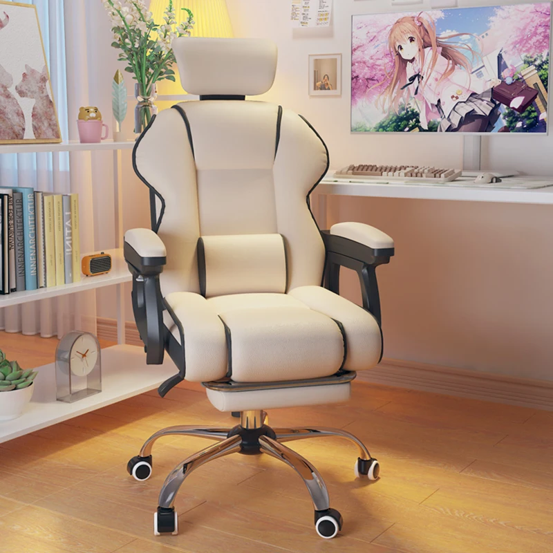 Sedia Da Ufficio Girevole Da Gioco Scrivania Per Computer Poltrona Reclinabile Mobile Vanity Sedia Da Ufficio Lettura Silla De Oficina Mobili Moderni