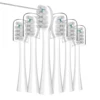 Replacement Flossing Toothbrush Heads with Covers for Water pik Sonic Fusion SF01/SF02 and Sonic Fusion 2.0 SF03/SF04,6 Count 1