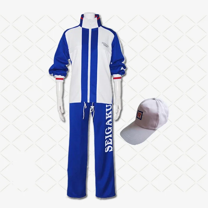 New The Prince of Tennis Cosplay SEIGAKU Echizen Ryoma School Uniform Tezuka Kunimitsu Summer Jersey Costumes Halloween suits