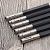 Dual-headed Art Write Tool Extender Adjustable Pencil Extension Stationery Practical Exquisite Portable for Sketch School Office 4