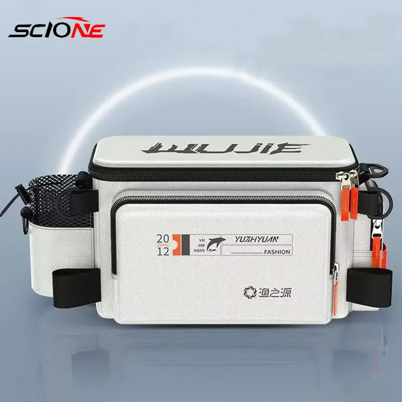 

Multifunction Fishing Bag Lures Rod Storage Box Men Outdoor Waist Shoulder Handbag Pouch Carp Fish Rod Crossbody Bag XA1WD