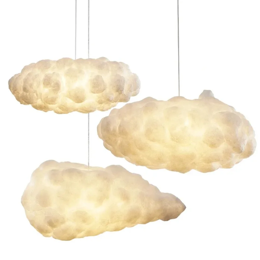 Modern Floating Cloud Led Pendant Lights Living Dining Children Room Chandelier Lighting Kitchen Bar Club Hanging Lamp Luminaire 6