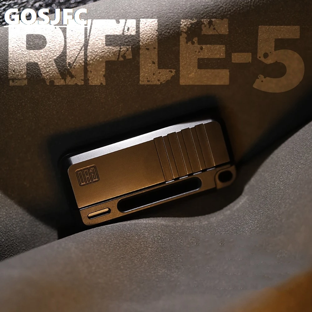 GAO Studio RIFLE-5　フィジェットトイ　スライダー GAO Studio RIFLE-5 Magnetic Mechanical Rebound Push Slider