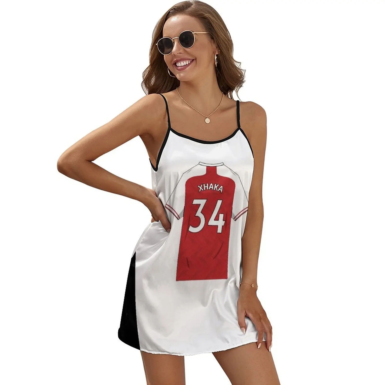 

Granit Xhaka 2022 Jersey Sleeveless Dress Women's skirt Dress women