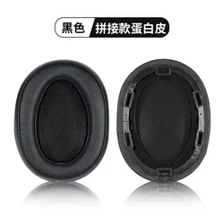 Premium Replacement Ear Pads Cushion for High-Quality Headphones and Headsets (Black)