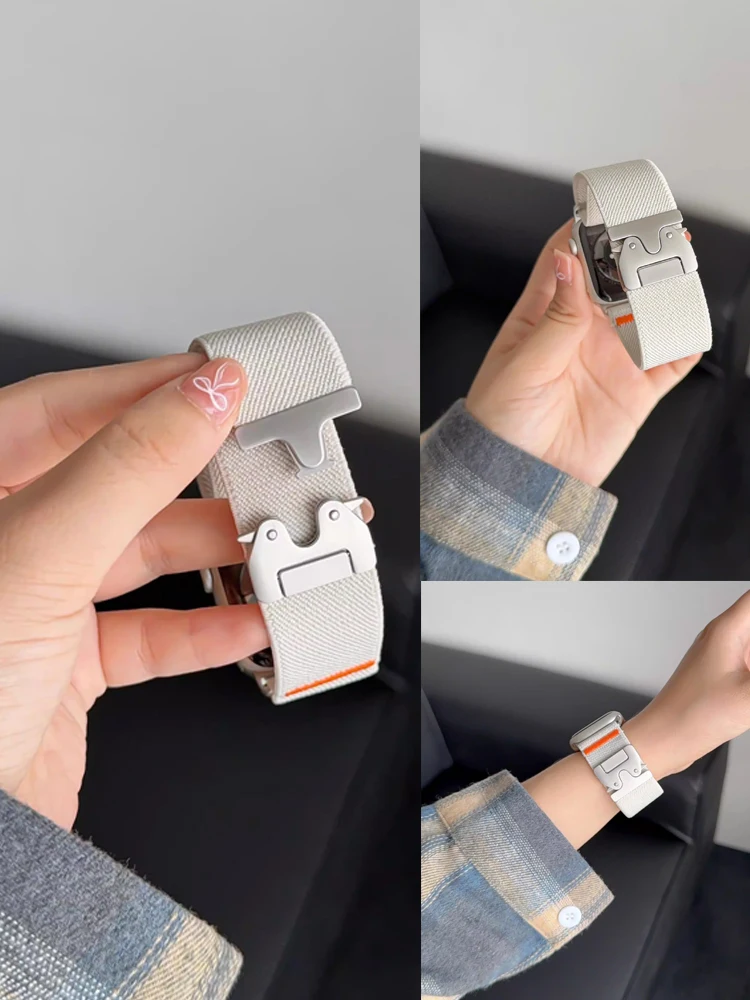 Parachute Straps For Apple Watch ultra 2 band 49mm 44mm 46mm 42mm 40mm 45mm 41mm Bracelet IWatch correa Series 10 9 8 7 6 5 3 SE 2 Parachute Straps For Apple Watch ultra 2 band 49mm 44mm 46mm 42mm 40mm 45mm 41mm Bracelet IWatch correa Series 10 9 8 7 6 5 3 SE – Bild 2